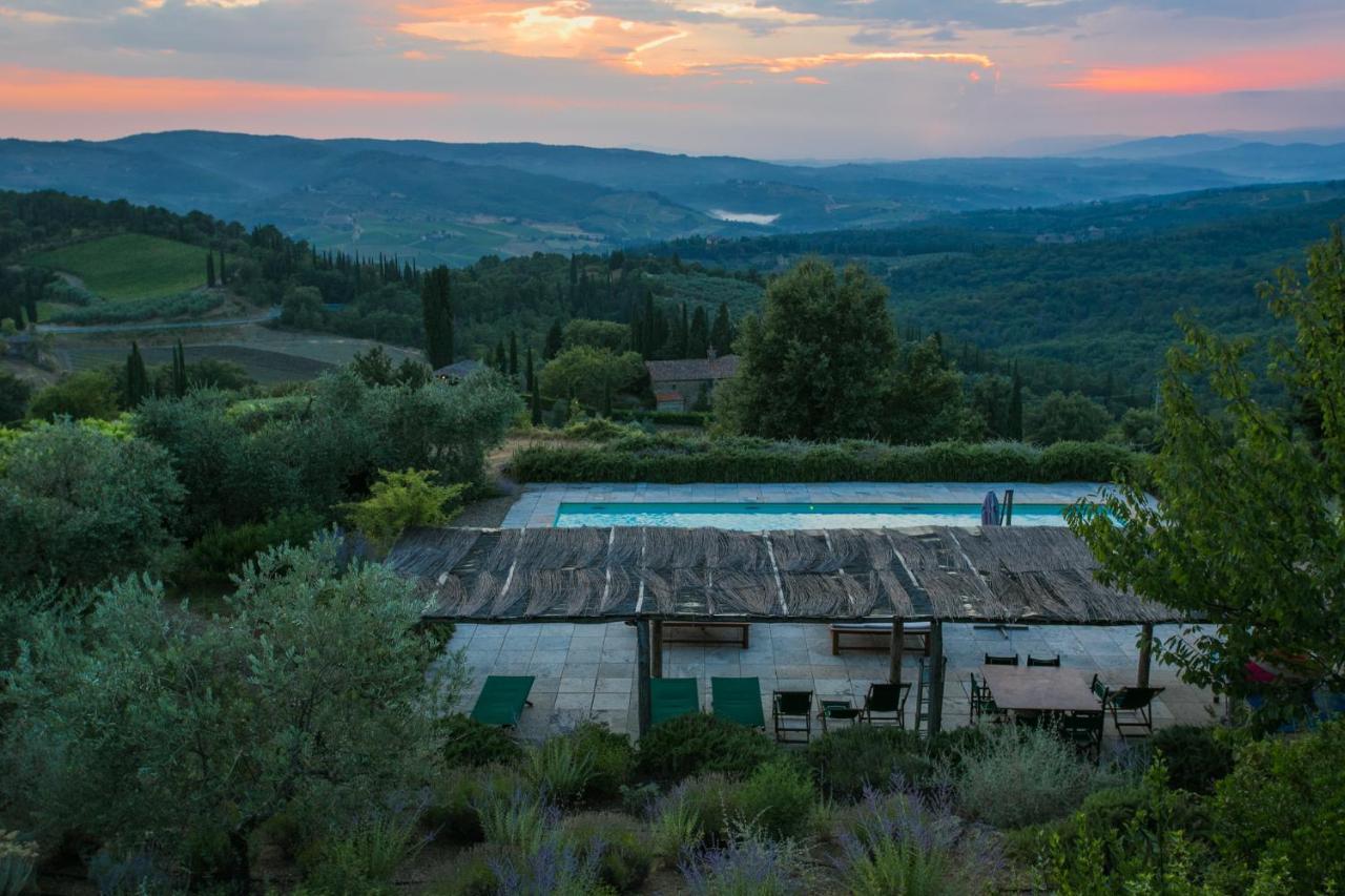 Villa Il Poggio Greve in Chianti Eksteriør billede