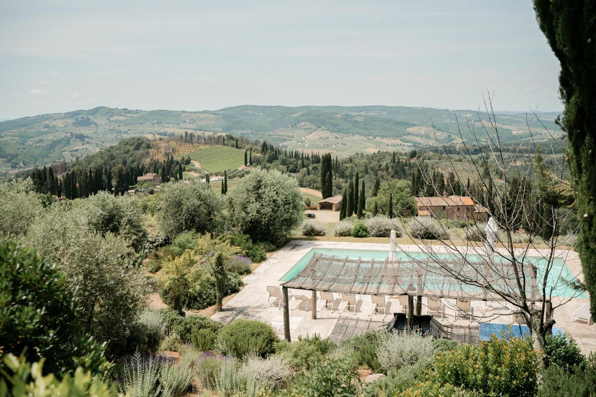 Villa Il Poggio Greve in Chianti Eksteriør billede